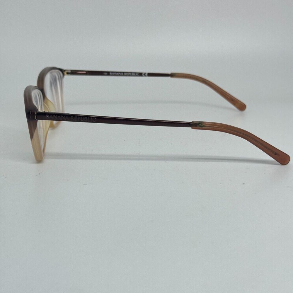 Banana Republic Eyeglasses Cate Jva Matte Brown Rectangle Frame 51-14 130 H14500 View 3